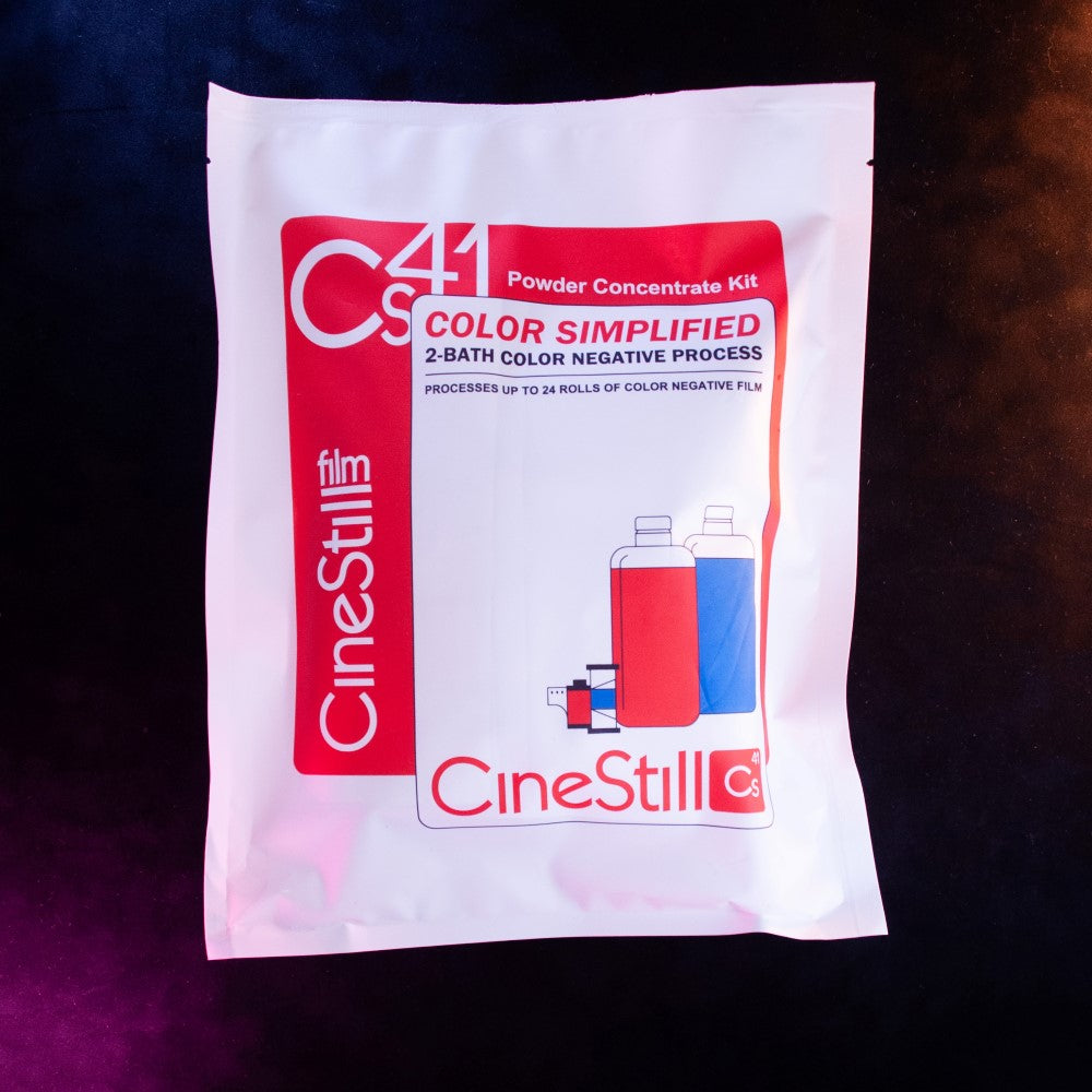CineStill CS41 Color Simplified 2-Bath C-41 Powder Kit (24 Rolls)